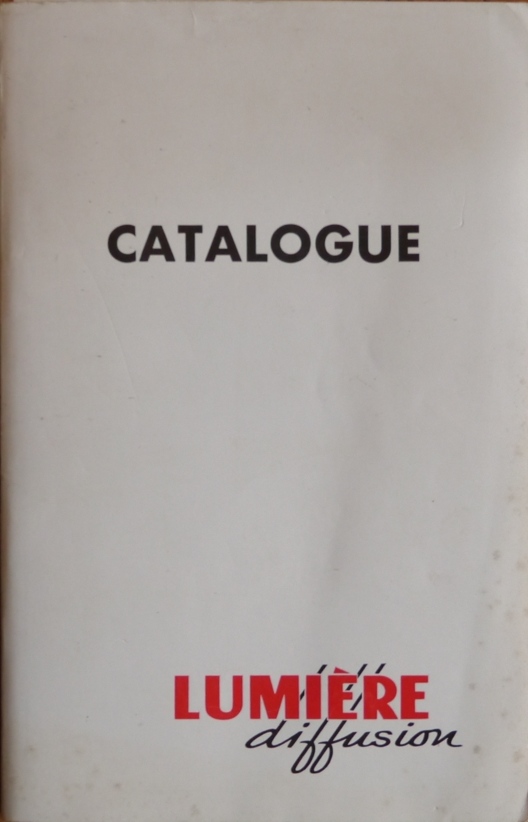 Catalogue 1960