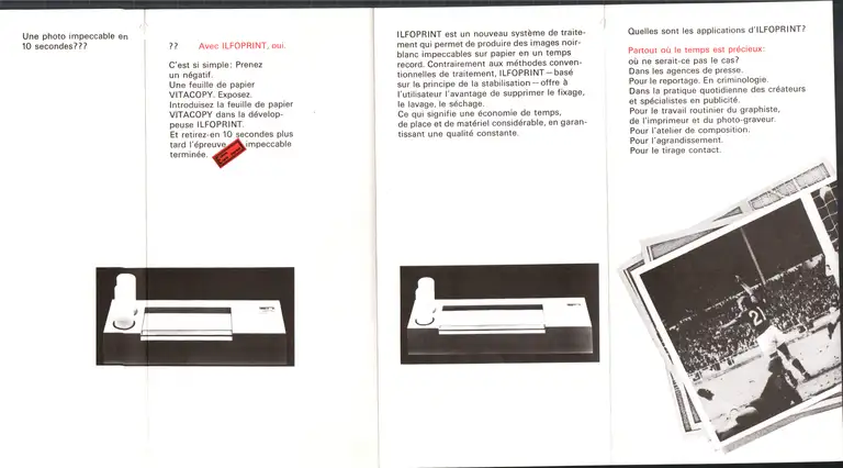 Ilfoprint - Dépliant - 1966 - 2