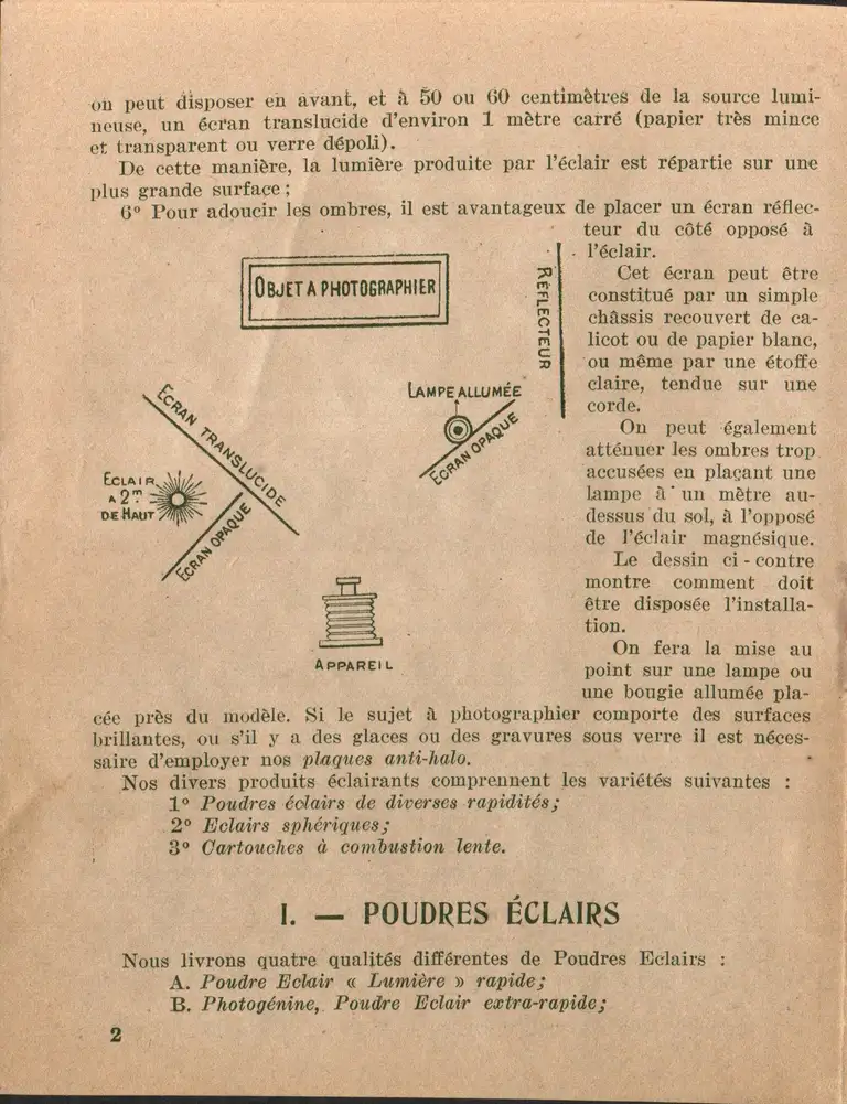 UPI - Produits pour la photographie à la lumière artificielle - page 3