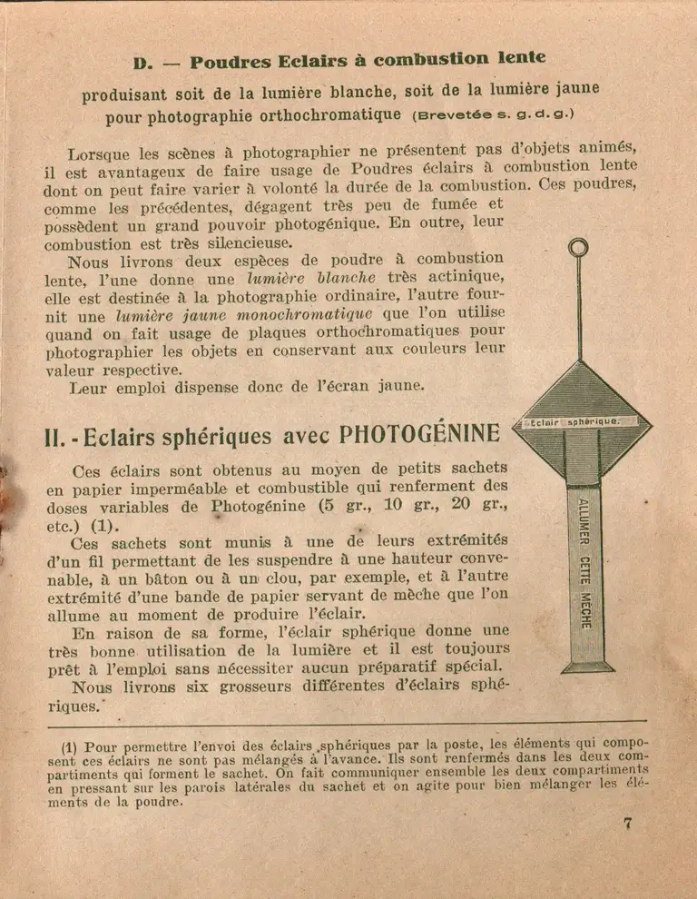 UPI - Produits pour la photographie à la lumière artificielle - page 7