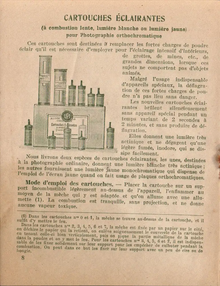 UPI - Produits pour la photographie à la lumière artificielle - page 8