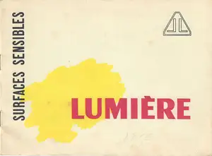 Catalogue des surfaces sensibles 1955