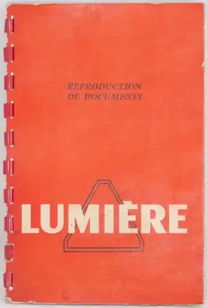 Catalogue Reproduction de Documents