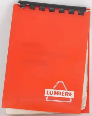 Catalogue des Papiers photographiques