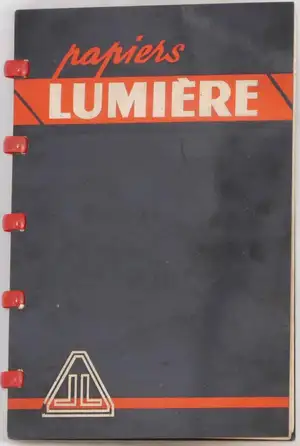 Catalogue des Papiers photographiques