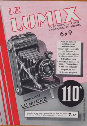 Dépliant additif 1936