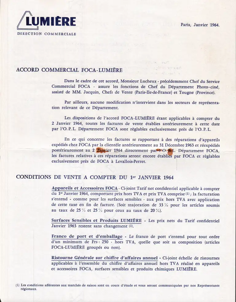 1964-01 - Courrier recto