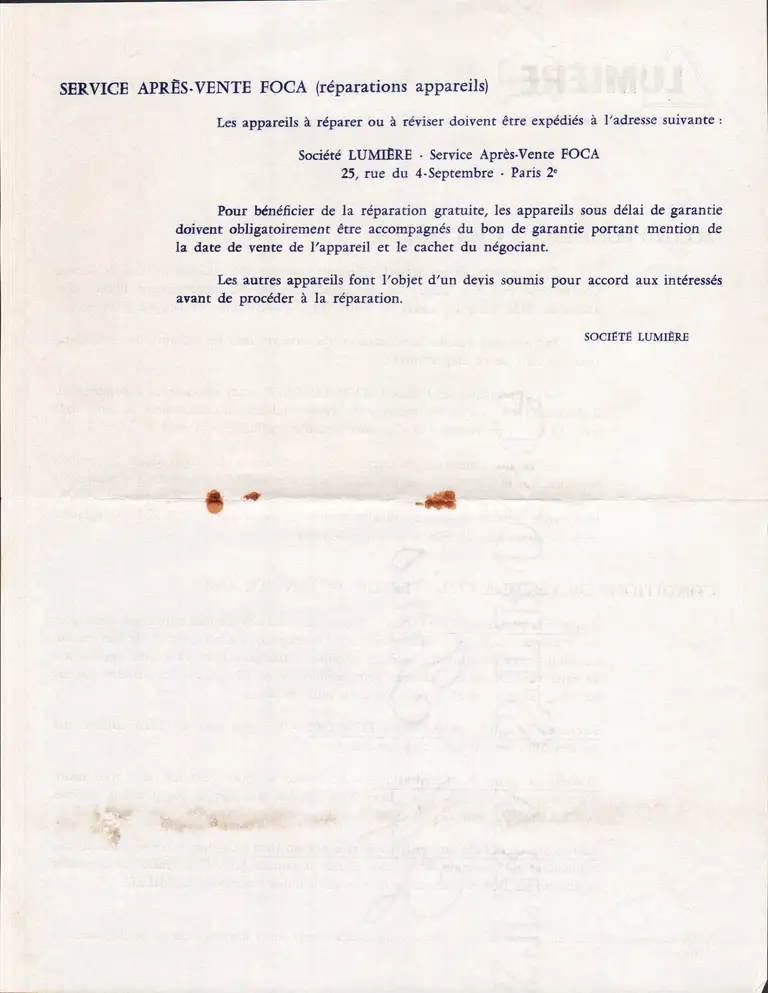 1964-01 - Courrier verso