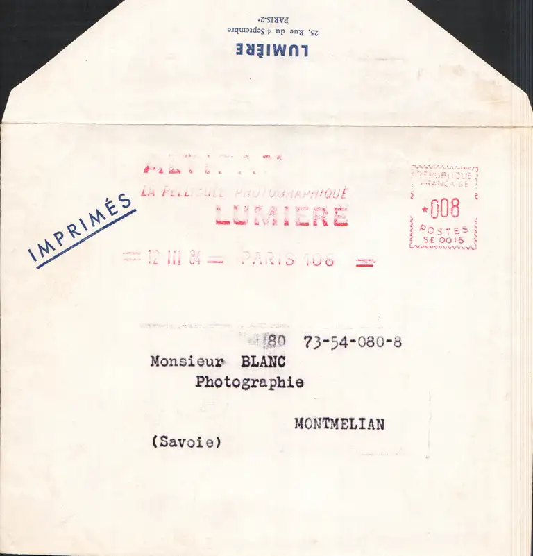 1964-03 - Enveloppe