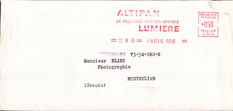 1965-05-13 - Enveloppe