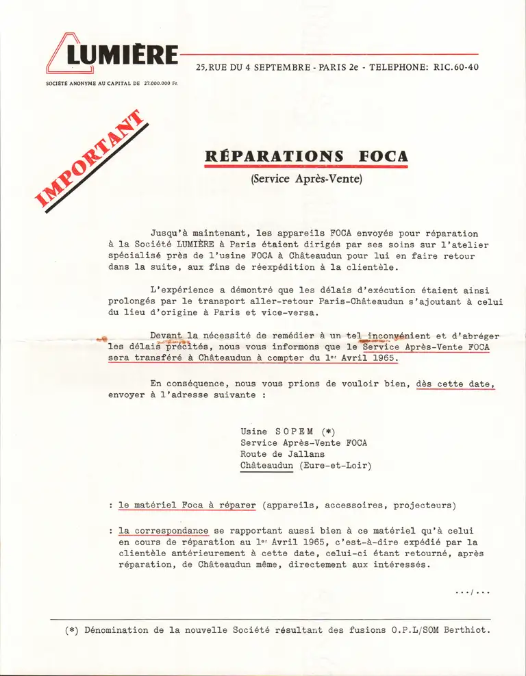 1965-05-13 - Réparation Foca recto