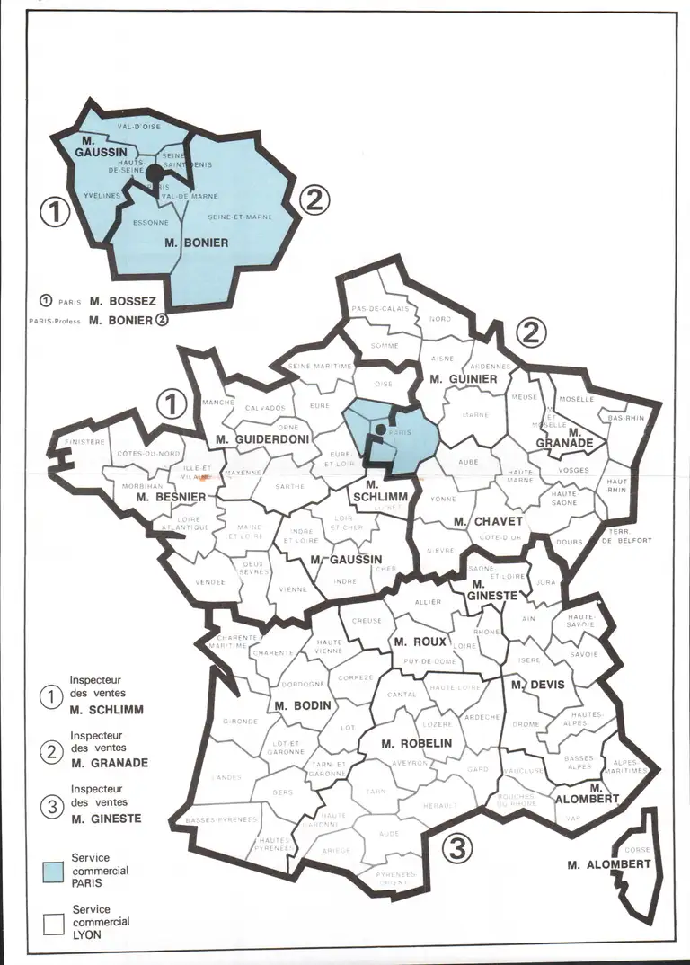 Courrier - janvier 1972