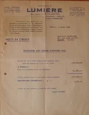 Courrier - 3 avril 1948