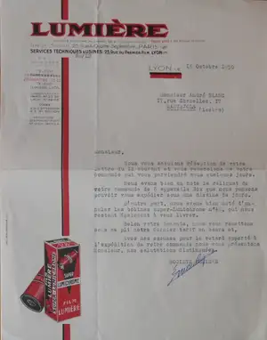 Courrier - 16 octobre 1950