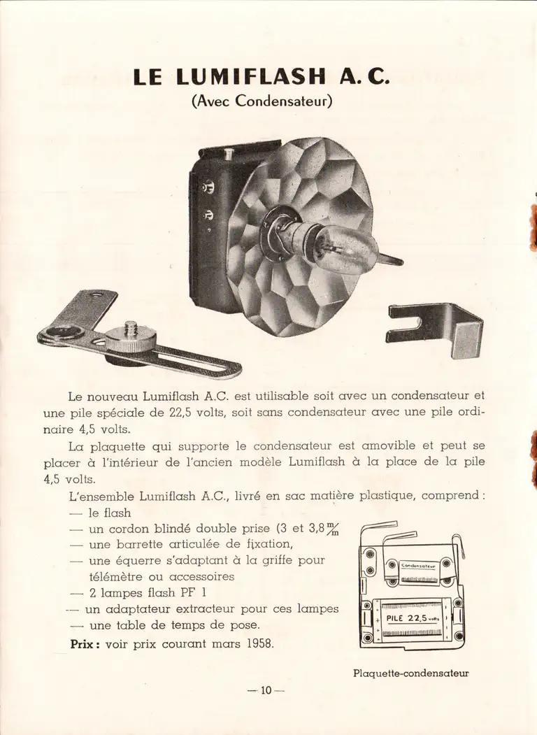 1958-03 - Lumière Informations n°1 - page 10