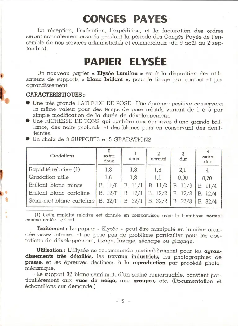 Lumière Informations n°2 - juillet 1958 - 8