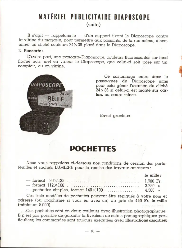 Lumière Informations n°2 - juillet 1958 - 14