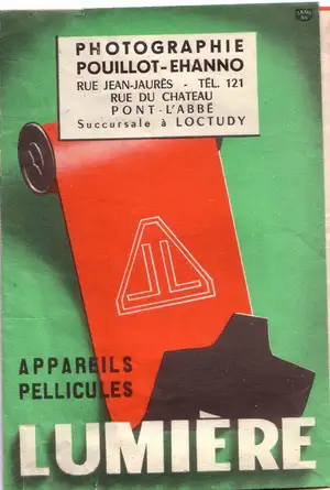Pochette de travaux 1951