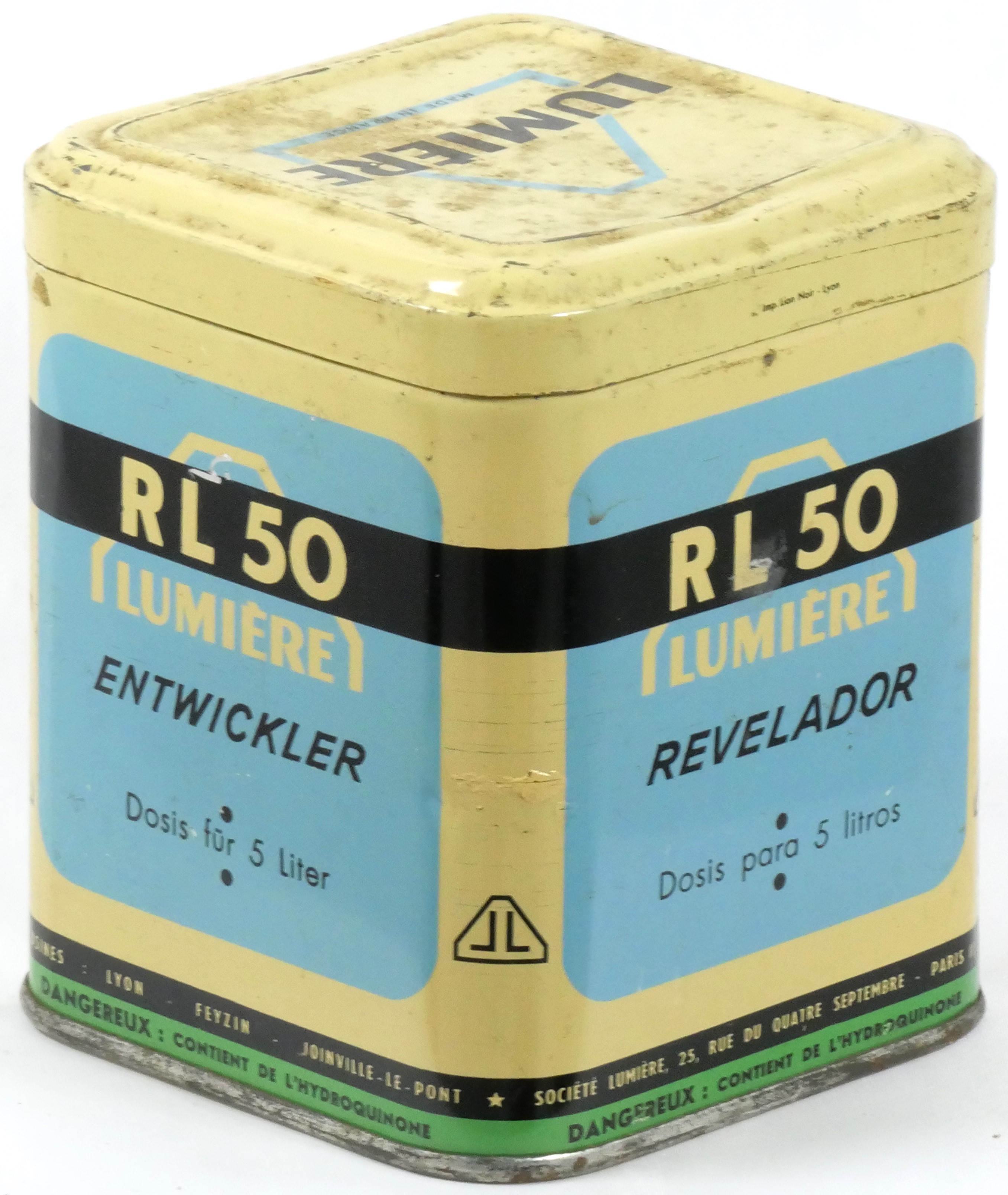 Sté Lumière - Révélateur RL50 - Dose pour 5 litres