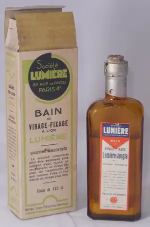 Bain Virage-Fixage à l'Or - 125 cc
