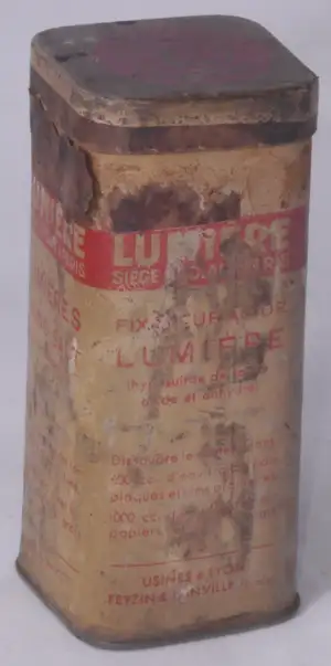 Fixateur Acide, dose pour 1000 cc