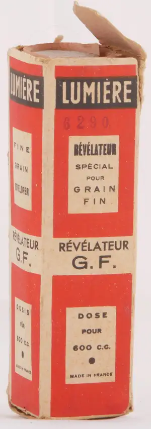 Révélateur G.F. - dose pour 600 cc