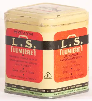 Sté Lumière - Révélateur L.S. - Dose pour 5 L