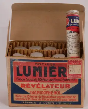 Révélateur au Diamidophénol, 10 tubes doses pour 2 litres