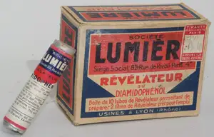 Révélateur au Diamidophénol, 10 tubes doses pour 2 litres