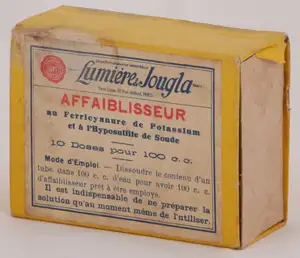 Affaiblisseur au Ferricyanure de Potassium et Hyposulfite de Soude, 10 doses pour 100 cc