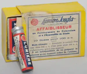 Affaiblisseur au Ferricyanure de Potassium et Hyposulfite de Soude, 10 doses pour 100 cc