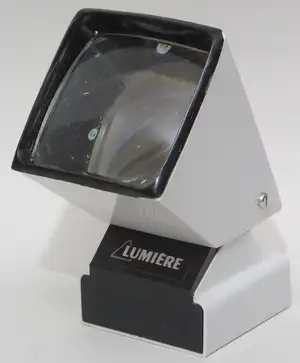 Visionneuse Lumilux, matière plastique.