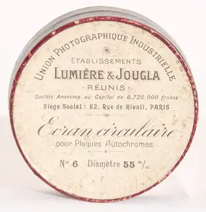 UPI - Ecran circulaire n°6 55 mm pour Autochromes