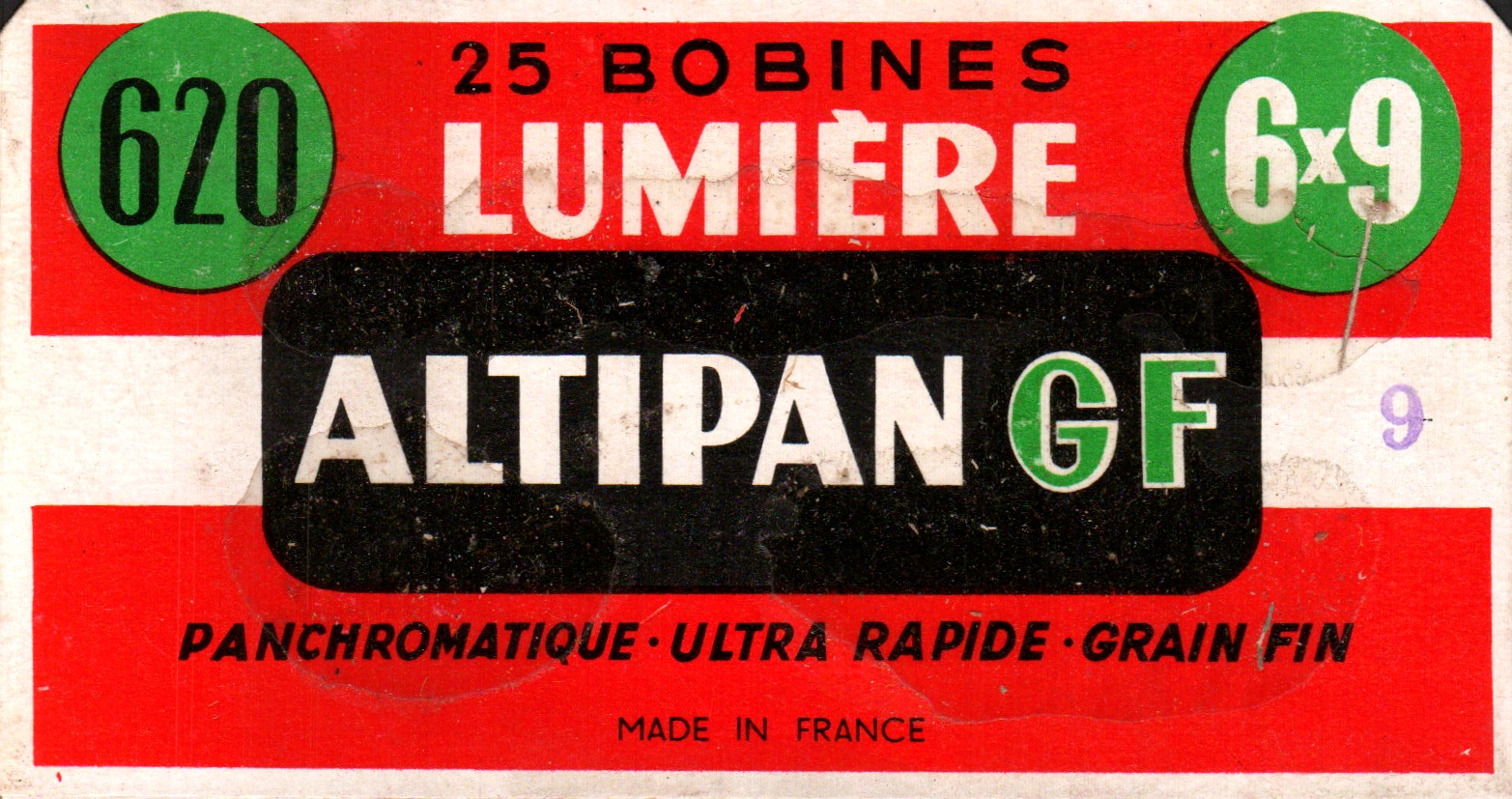 Carton Altipan GF - dimensions : 7x13,4 cm