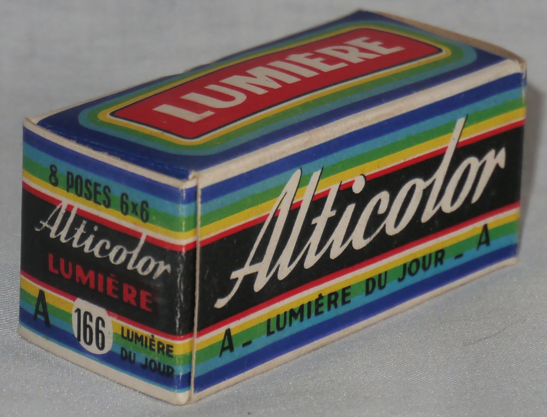 Alticolor n°166 - format 6x9 cm - 8 poses - expire en janvier 1956