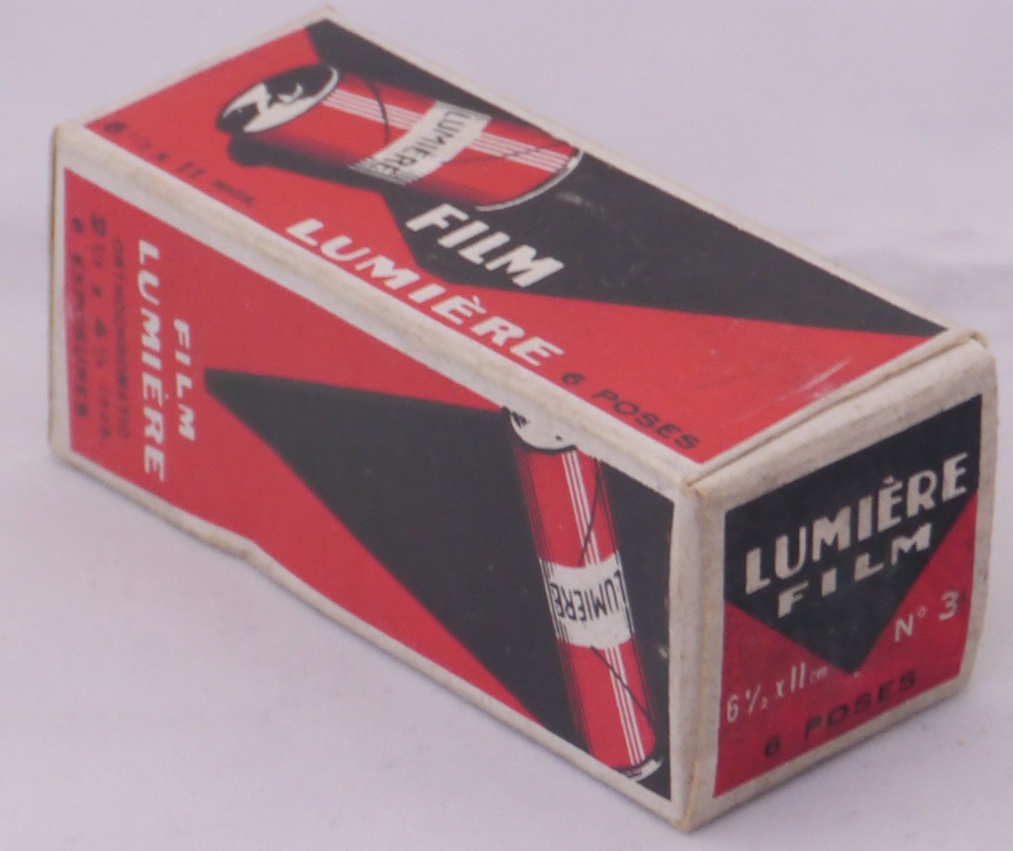 Film Lumière n°3 - format 6,5x11 cm - expire en 1933