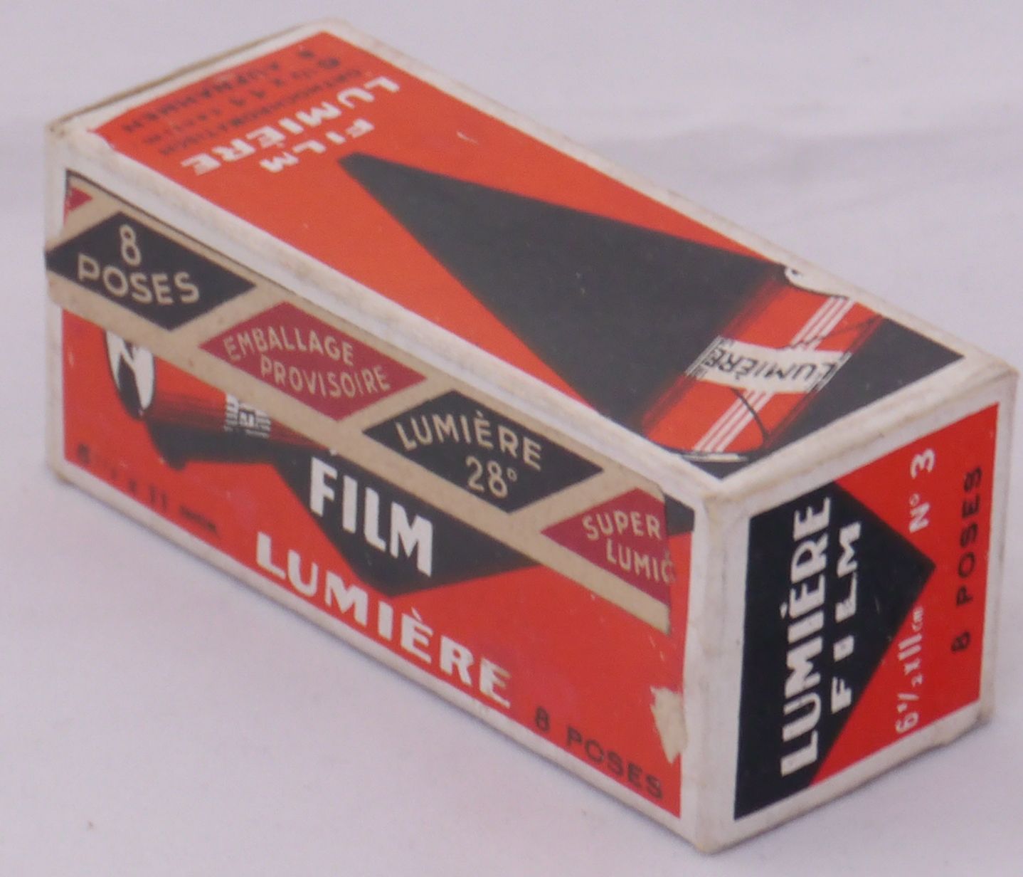 Film Lumière n°3 - format 6,5x11 cm - expire en 1948