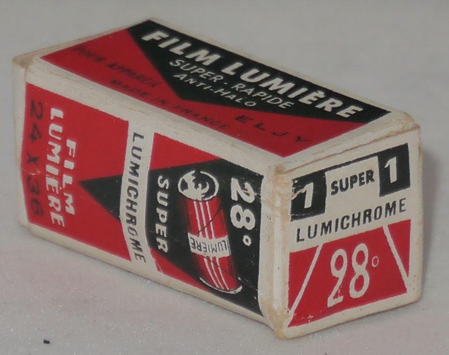 Super-Lumichrome 28° n°1 - format 24x36 mm - expire en 1941