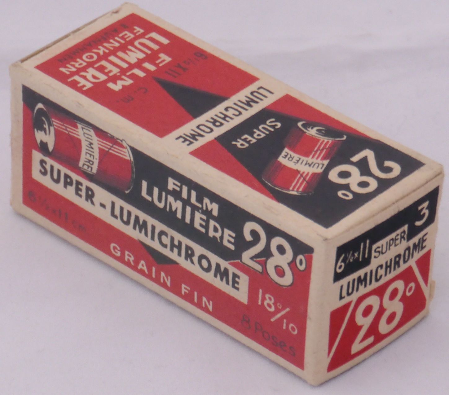 Super-Lumichrome 28° n°3 - format 6x9 cm - expire en 1950