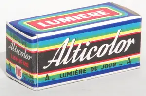 Alticolor n°106 - format 6x6 cm - 8 poses - expire en juillet 1956