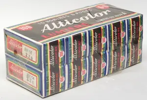 Pack de 10 pellicules Alticolor n°106 - format 6x6 cm - 8 poses - expire en juillet 1956