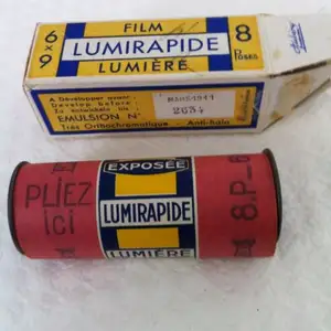 Lumirapide n°19 - format 6x9 cm - 8 poses - expire en mars 1941