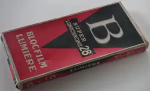 Super-Lumichrome 28° Bloc Film - format 8x16 cm