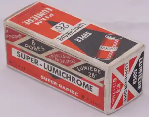 Super-Lumichrome 28° n°3 - format 6x9 cm - expire en 1948