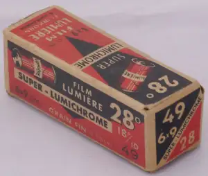 Super-Lumichrome 28° n°49 - format 6x9 cm - expire en 1947