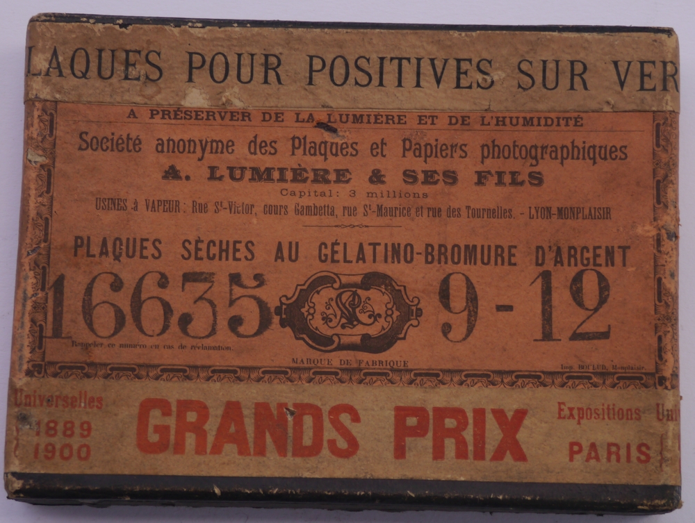 Plaque au Gélatino-Bromure d'Argent - format 9x12 cm