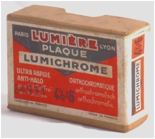 Plaque Lumichrome - format 4,5x6 cm