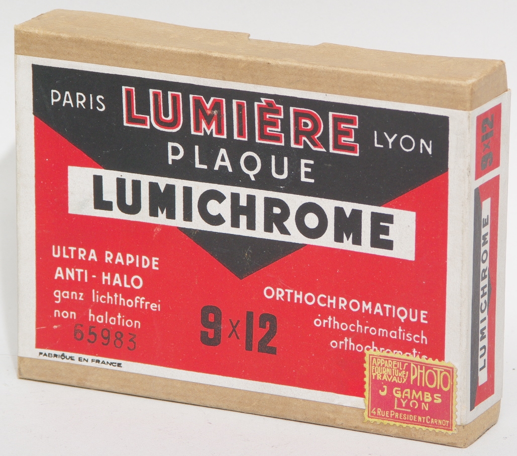 Plaque Lumichrome - format 9x12 cm