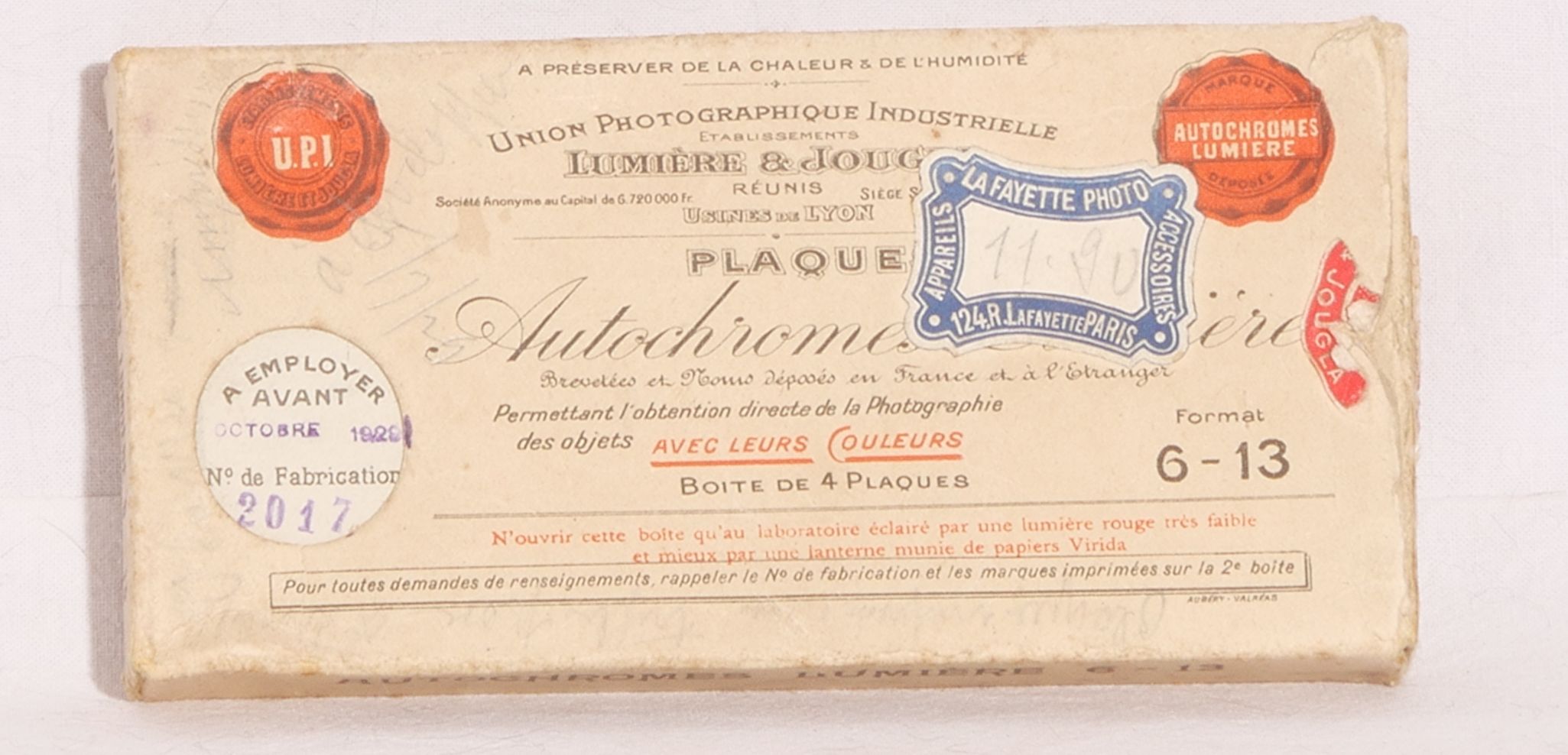 UPI - Autochrome 6x13 cm