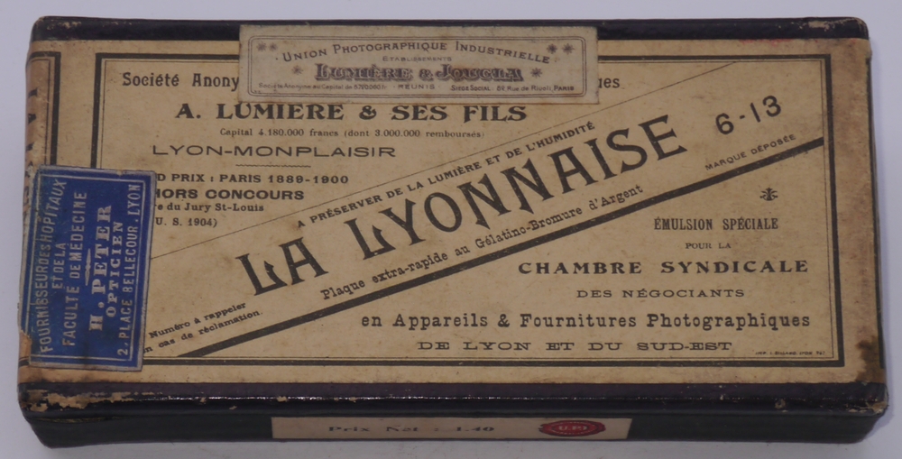 Plaque La Lyonnaise - format 6x13 cm